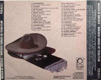 CD Mariachi Vargas de Tecalitlán: Musica De America