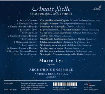 CD Marie Lys: Amate Stelle - Arias For Anna Maria Strada 