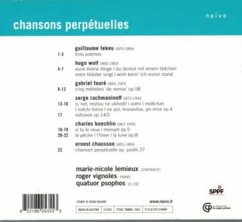 CD Marie-Nicole Lemieux: Chansons Perpétuelles