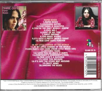 CD Marie Osmond: Paper Roses / In My Little Corner Of The World