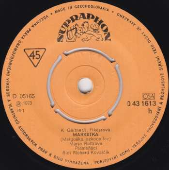 SP Marie Rottrová: Markétka / Až Přijde Tvůj Čas