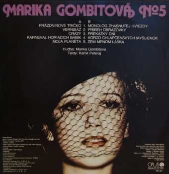 LP Marika Gombitová: №5