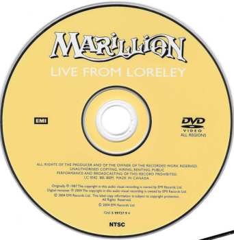 DVD Marillion: Live From Loreley