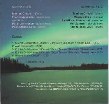 CD Marilyn Crispell: Collaborations