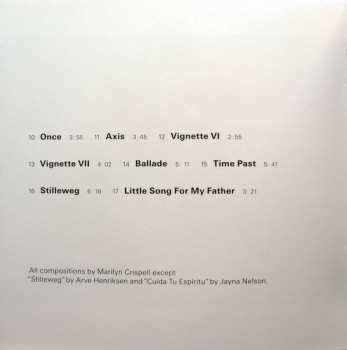 CD Marilyn Crispell: Vignettes