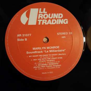 LP Yves Montand: The Latest Blonde (Original Picture Soundtrack 'Let's Make Love')