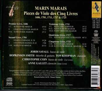 Box Set/5SACD Christophe Coin: Pièces De Viole Des Cinq Livres (1686 - 1725)