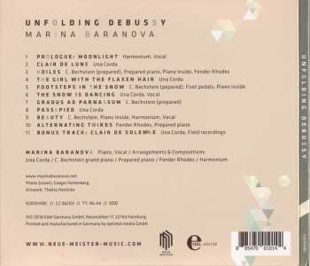CD Marina Baranova: Unfolding Debussy