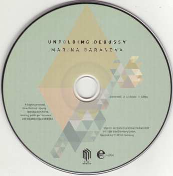 CD Marina Baranova: Unfolding Debussy