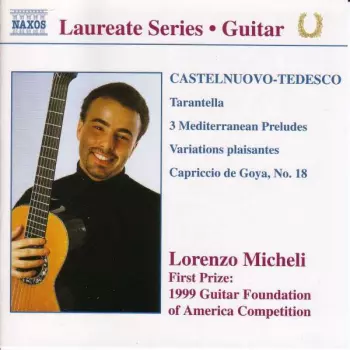 Tarantella, 3 Mediterranean Preludes, Variationes Plaisantes, Capriccio De Goya No. 18