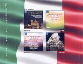 CD Mario Castelnuovo Tedesco: Works For Cello And Piano