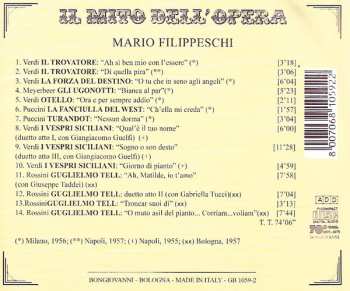 CD Mario Filippeschi: Il Mito Dell' Opera