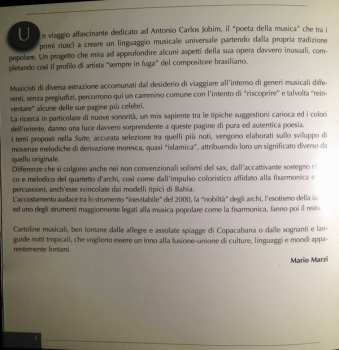 CD Mario Marzi: Antônio Carlos Jobim - East Travel