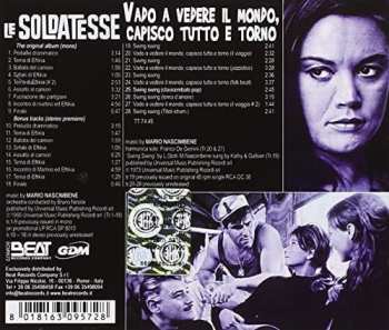 CD Mario Nascimbene: Le Soldatesse / Vado A Vedere Il Mondo, Capisco Tutto E Torno