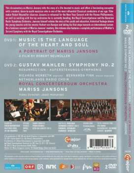 2DVD Mariss Jansons: Music Is the Language of Heart and Soul: Gustav Mahler - Symphony No. 2