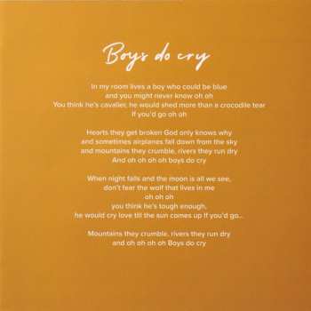 CD Marius Bear: Boys Do Cry