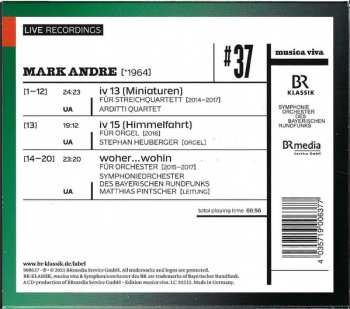 CD Mark Andre: #37 | Miniaturen / Himmelfahrt / Woher...wohin