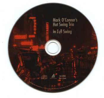 CD Mark O'Connor's Hot Swing Trio: In Full Swing