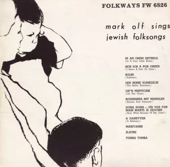 Mark Olf: Jewish Folksongs Vol. 1