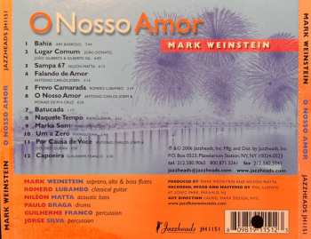 CD Mark Weinstein: O Nosso Amor