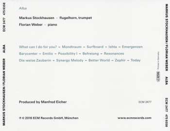 CD Markus Stockhausen: Alba