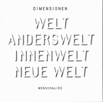 4CD/Box Set Marlis Petersen: Dimensionen (Mensch&Lied)