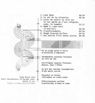 CD Jeff Parker: Escape Lane
