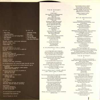LP Marshall Crenshaw: Mary Jean & 9 Others