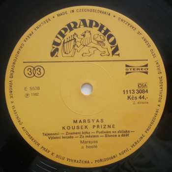 LP Marsyas: Kousek Přízně
