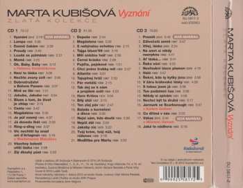 3CD Marta Kubišová: Vyznání - Zlatá Kolekce DIGI