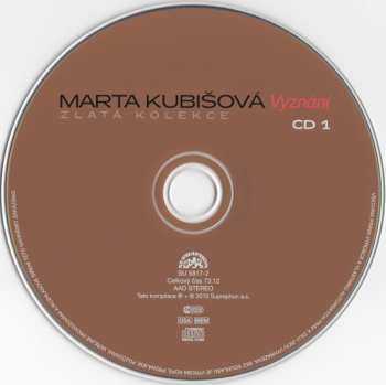 3CD Marta Kubišová: Vyznání - Zlatá Kolekce DIGI