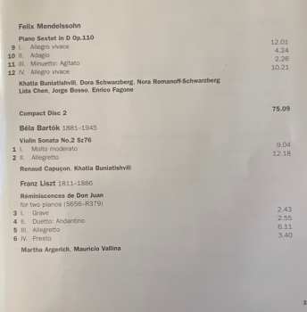 3CD Martha Argerich And Friends: Live From The Lugano Festival 2009