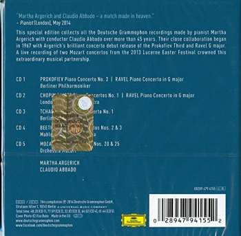 5CD/Box Set Claudio Abbado: Complete Concerto Recordings