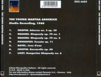 CD Martha Argerich: The Young Martha Argerich