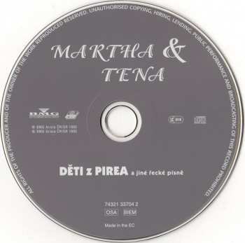 CD Martha A Tena Elefteriadu: Děti Z Pirea