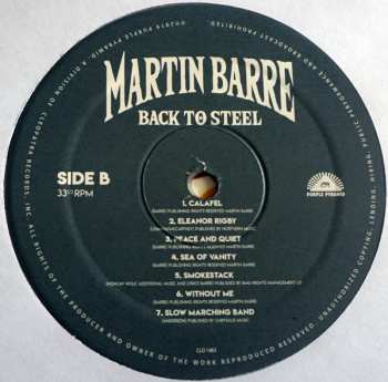 LP Martin Barre: Back To Steel DLX | LTD | CLR