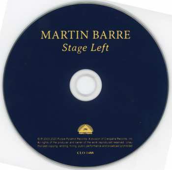 CD Martin Barre: Stage Left