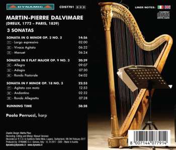CD Martin-Pierre D'Alvimare: 3 Sonatas