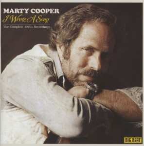 CD Marty Cooper: I Wrote A Song - The Complete 1970s Recordings