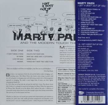 CD Marty Paich: I Get A Boot Out Of You