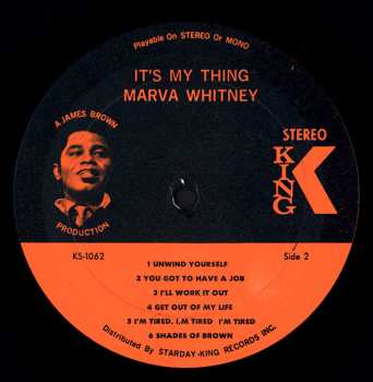 LP Marva Whitney: It's My Thing