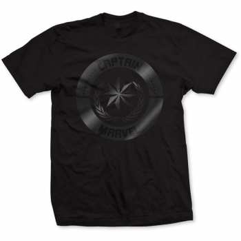 Merch Marvel Comics: T-shirt Captain Marvel Silver Circle 