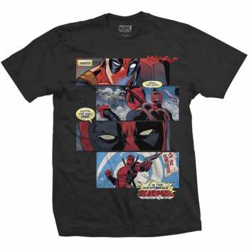 Merch Marvel Comics: T-shirt Deadpool Strips 