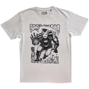 Merch Marvel Comics: T-shirt Iron Man Sketch