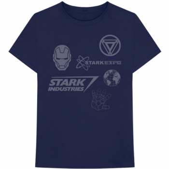 Merch Marvel Comics: T-shirt Iron Man Stark Expo 