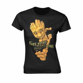 Merch Marvel Guardians Of The Galaxy Vol 2: T-shirt Women's Groot - Dance
