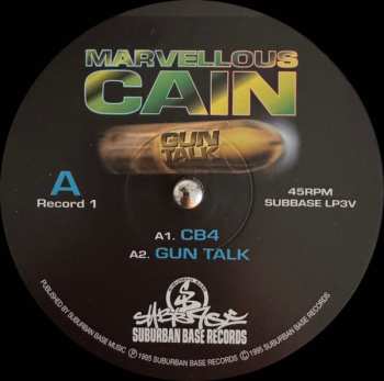 2LP Marvellous Cain: Gun Talk