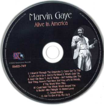 CD Marvin Gaye: Alive In America