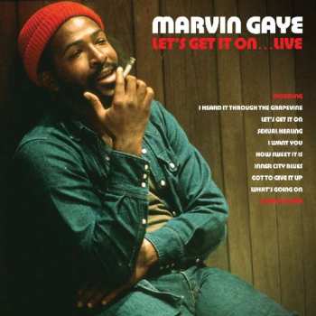 2LP Marvin Gaye: Let's Get It On: Live CLR