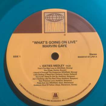 2LP Marvin Gaye: What's Going On Live CLR | LTD